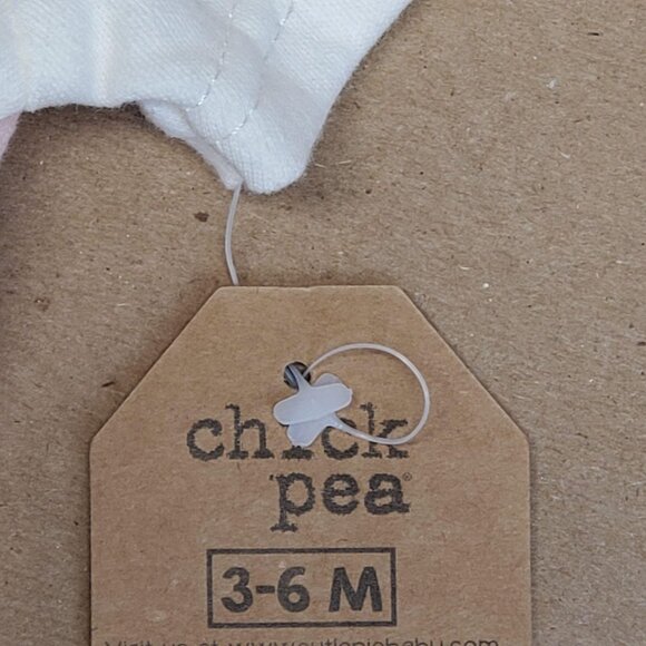 Chick Pea 3 Pack Bodysuits 3-6M Snap Closures, 100% Cotton - Picture 8 of 9
